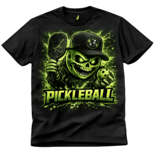 Pickleball Warrior Graphic Tee Design