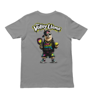 Back of Volley Llama Grey