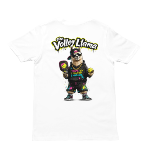 Back of Volley Llama White