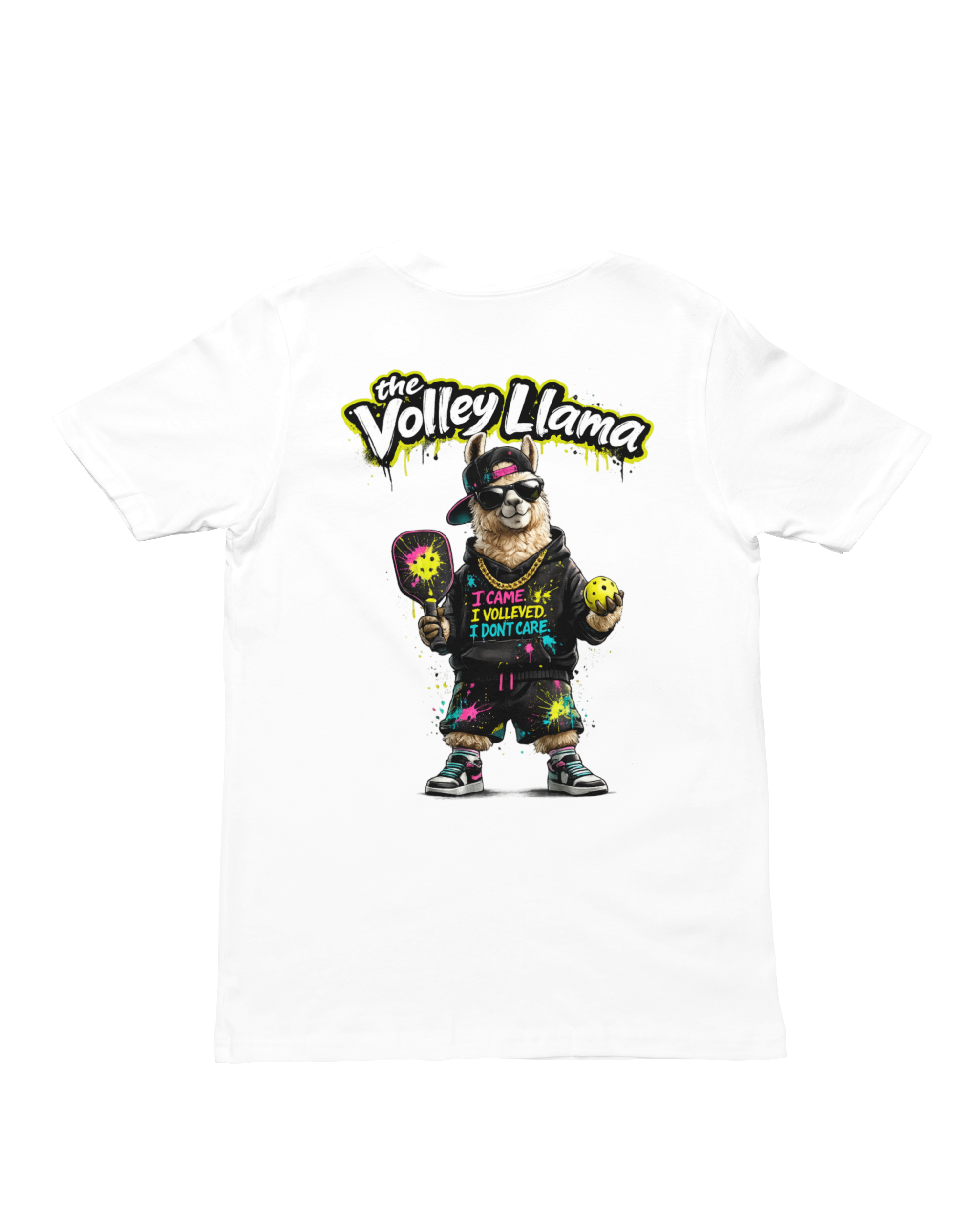 Back of Volley Llama White