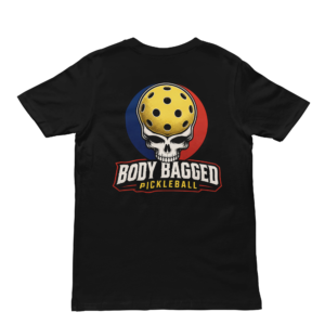 Body Bagged Pickleball Skull Ball Shirt